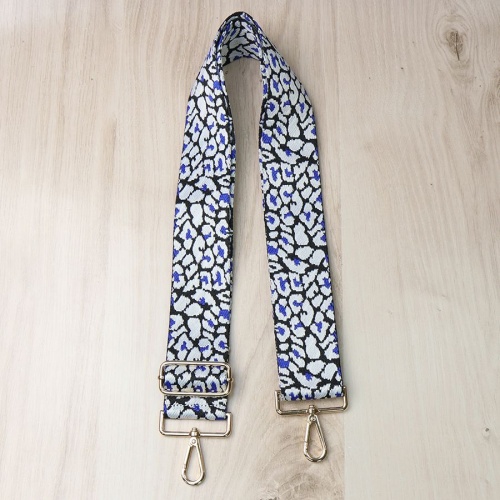 Blue Mix Animal Print Bag Strap by Peace of Mind